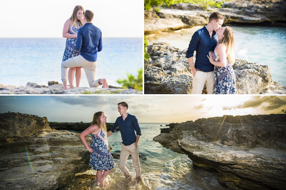 A surprise engagement shoot with Mike and Jess! She said yes. Cayman Islands.