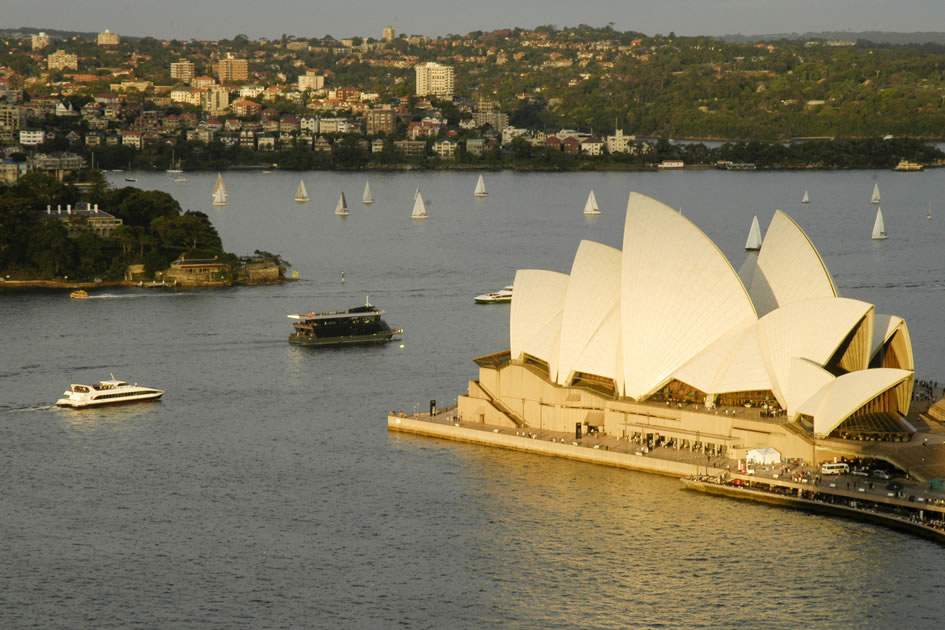 The Opera House in the late afternoon, Sydney