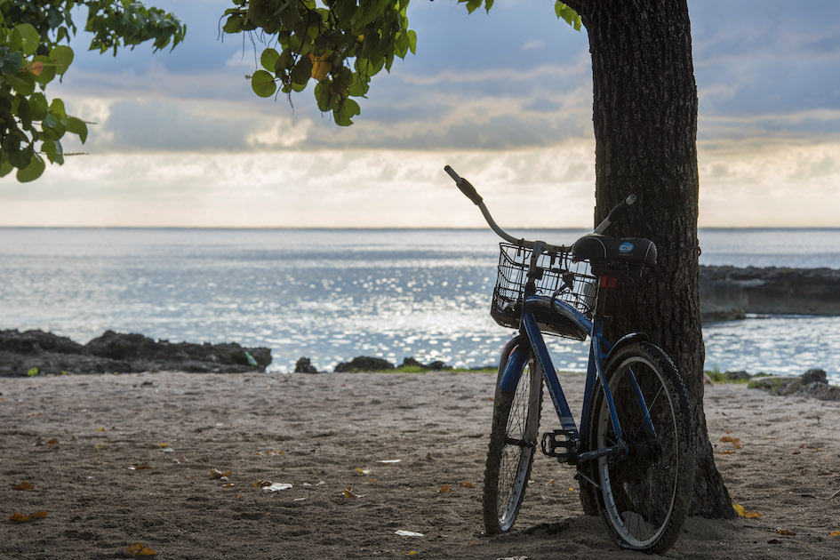 Bicycle at Smiths Barcadere, Grand Cayman