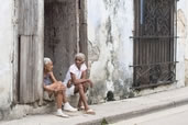 Watching life go by on the streets of Havana