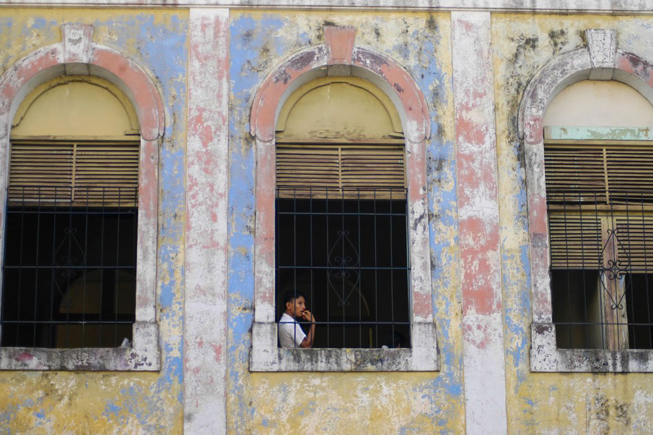 Old building in Iquitos
