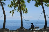A swing with a view, Malapascua