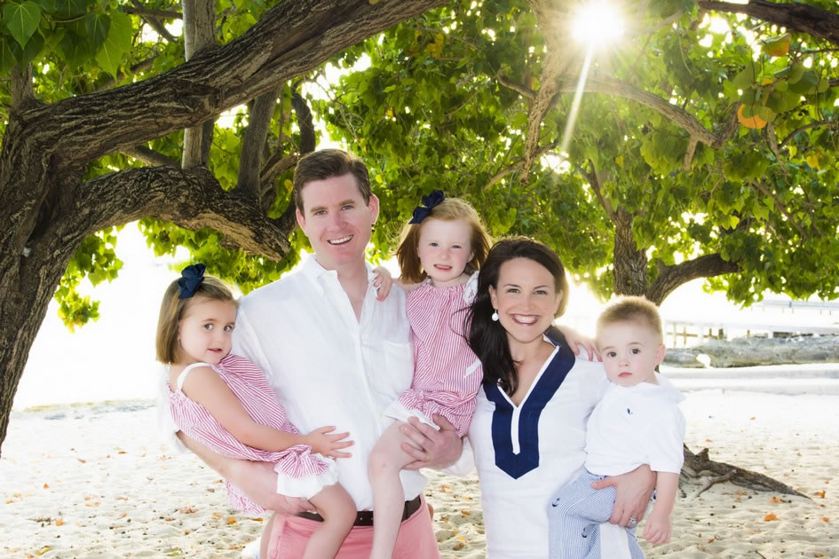 Family Portraits at West Bay Dock, Cayman Islands