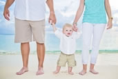 Family Portraits on 7-Mile, Cayman Islands