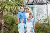 Family Portraits at Boggy Sand Road, Cayman Islands