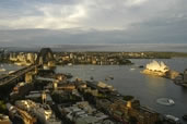 Sydney Harbor in the late afternoon