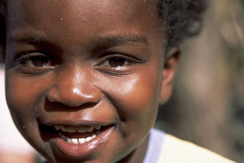 Bahamian child, Andros