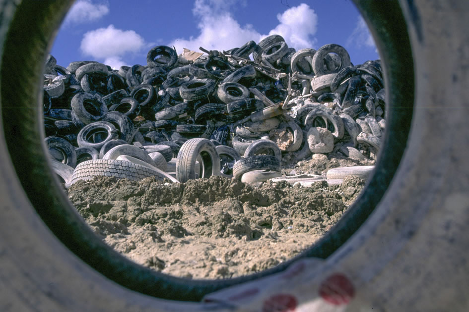 Tire graveyard, Nassau