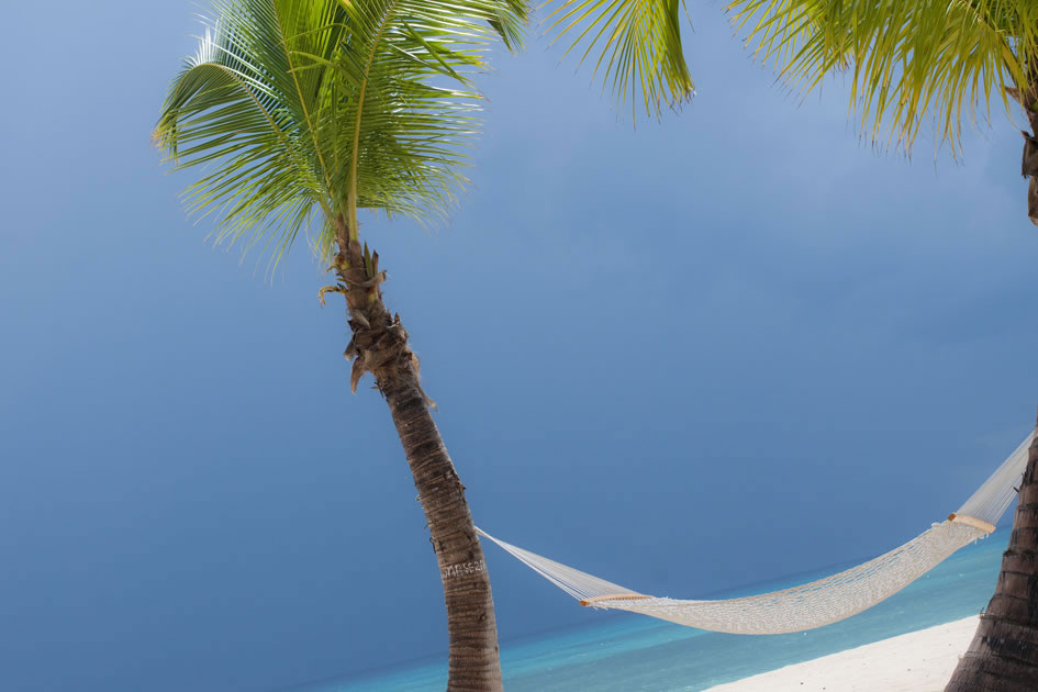 Hammock and the storm, Grand Cayman