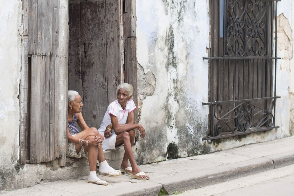 Watching life go by on the streets of Havana