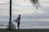 Sunset surf