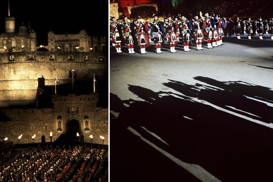 The Tattoo at the Edinburgh Castle