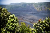 Overlooking a lava flow, the Big Island of Hawaii