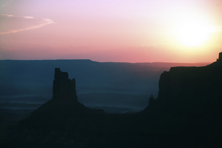 Sunset in Canyonlands National Park