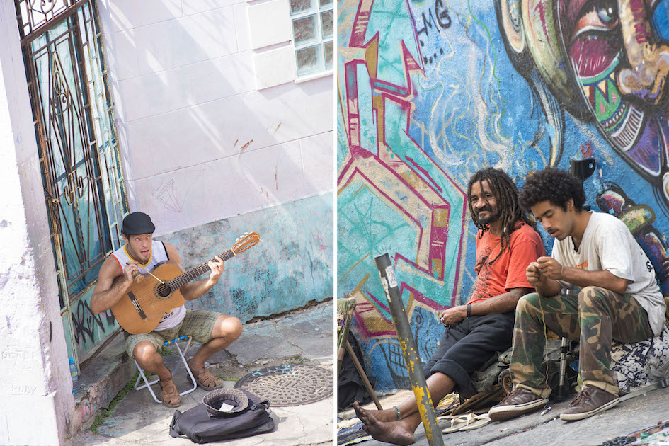 Street life and art in Rio de Janerio. More photos here.