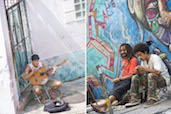 Street life and art in Rio de Janerio. More photos here.
