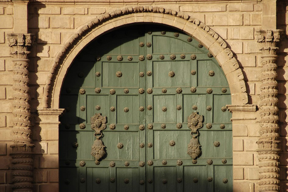 Spanish architecture in Cuzco