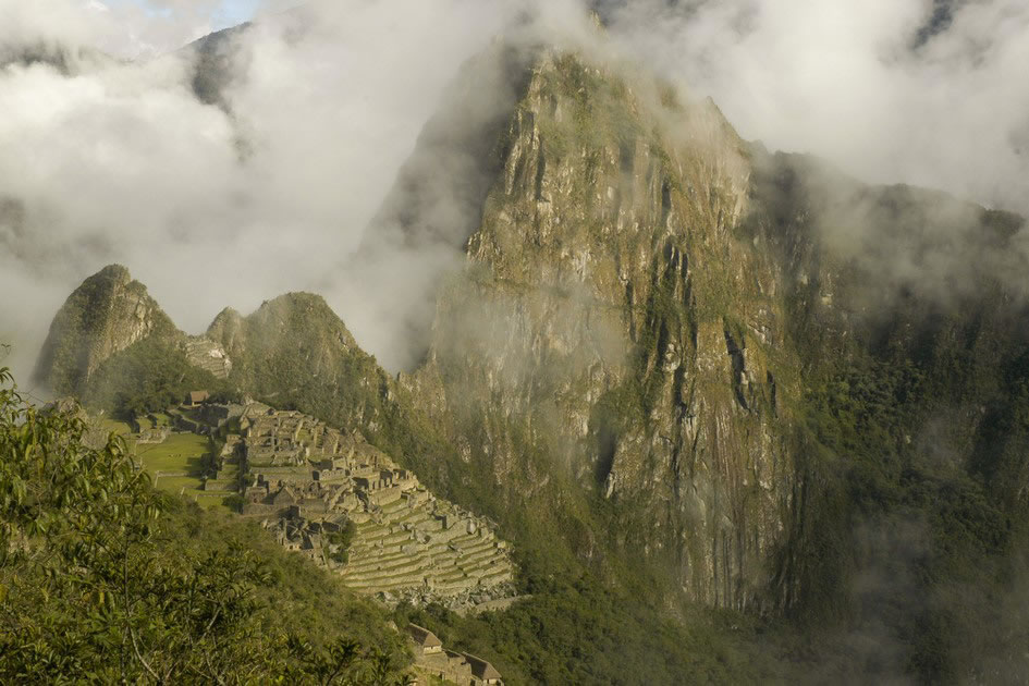 Machu Picchu at dawn