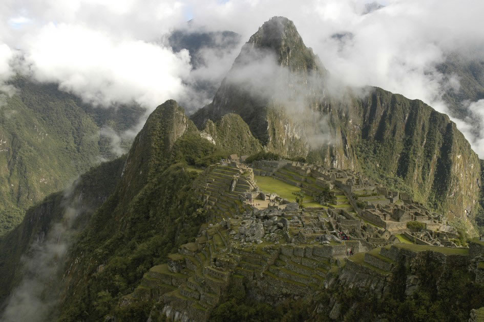 Machu Picchu at dawn