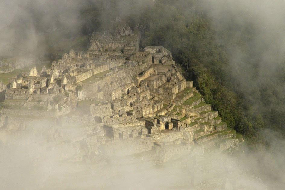 Machu Picchu at dawn