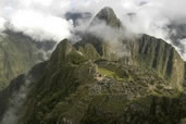 Machu Picchu at dawn