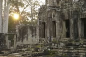The Bayon Temple at dawn, Siem Reap