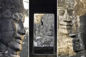 The faces of the Bayon Temple, Siem Reap