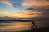 Bikes on the Beach, Canggu, Bali