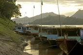 Boats on the Mekong