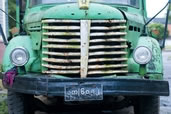 Old truck on the streets of Yangon