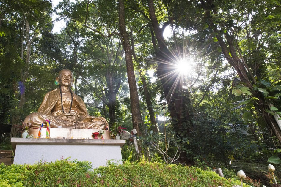 Buddha at the Base of Wat Doi Suthep, Northwest Thailand