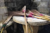 Bamboo Brooms, Akha Village