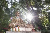 Buddha at the Base of Wat Doi Suthep, Northwest Thailand