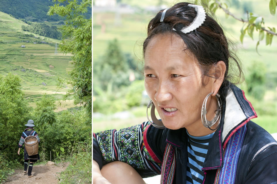 Hill tribe woman, Sapa