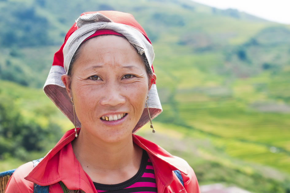 Hill tribe woman, Sapa